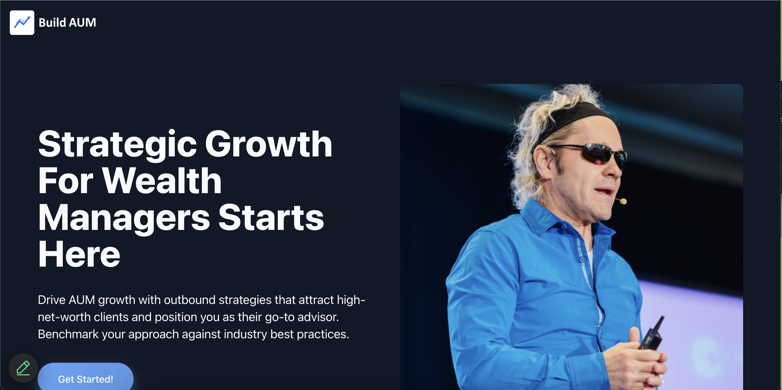 Professional speaker presenting at conference